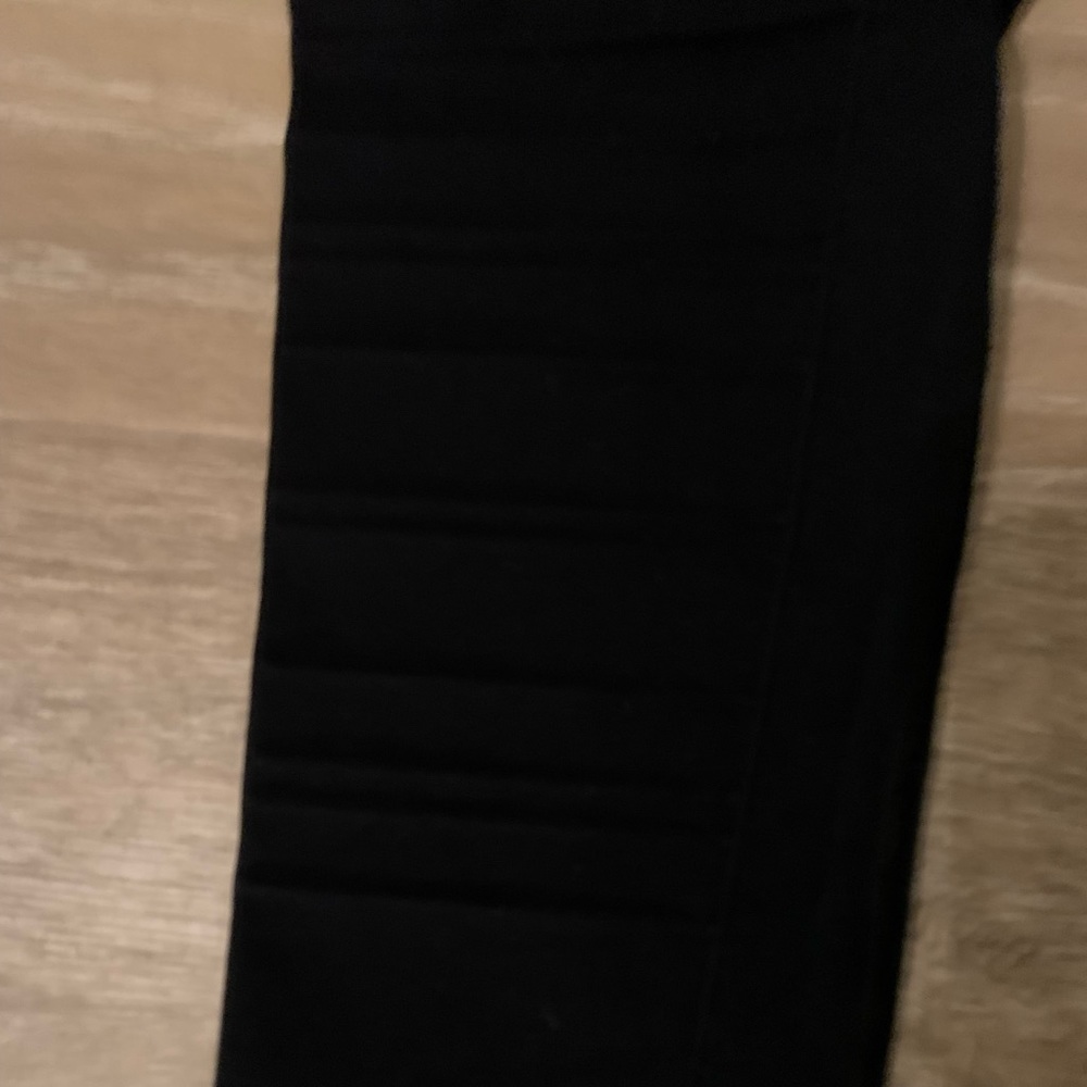 Black blanci medium moto leggings